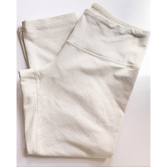 Lululemon Wunder Under Gingham Crop checkered 6